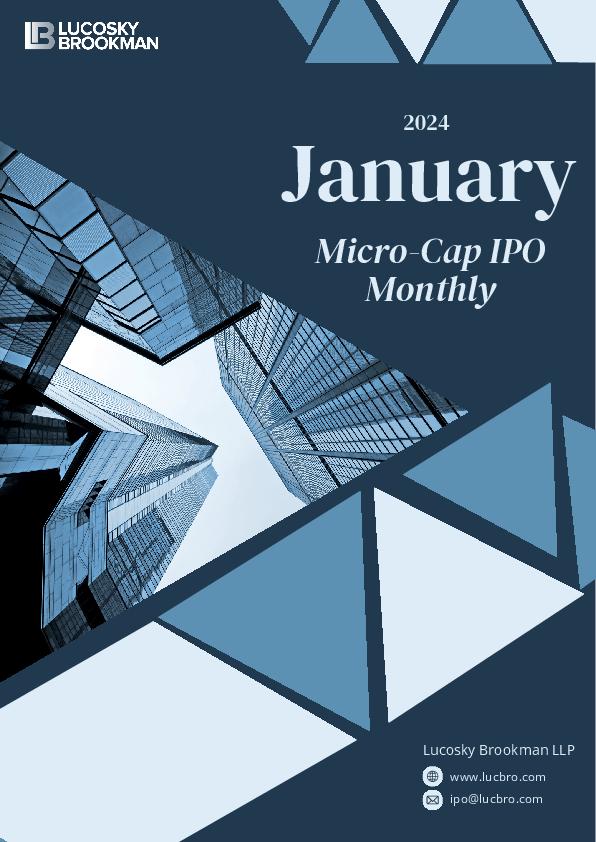 Micro-Cap IPO Monthly
