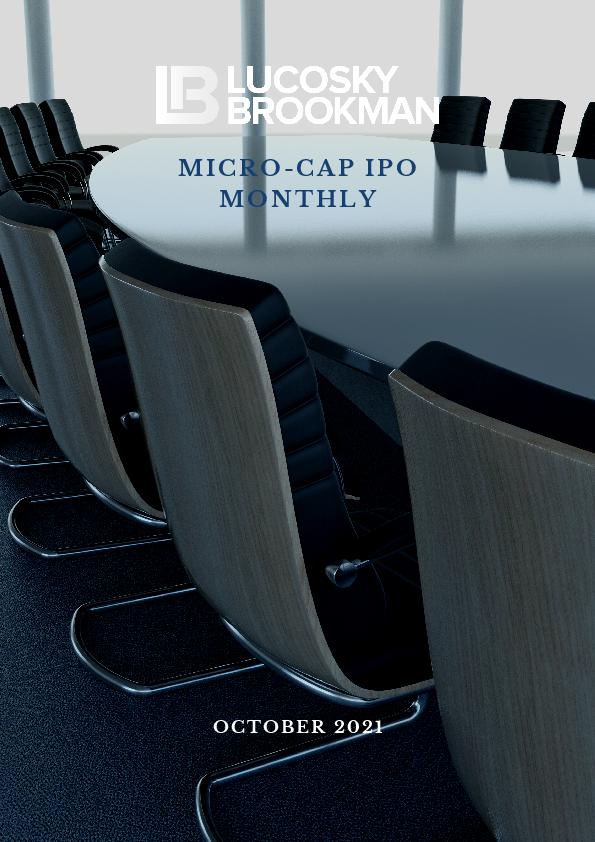 Micro-Cap IPO Monthly