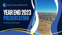 PCYO Year End 2023 Presentation