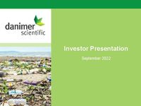 Investor Presentation September 2022