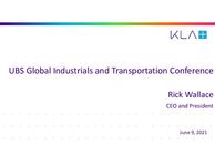 UBS Global Industrials and Transportation Conference Presentation