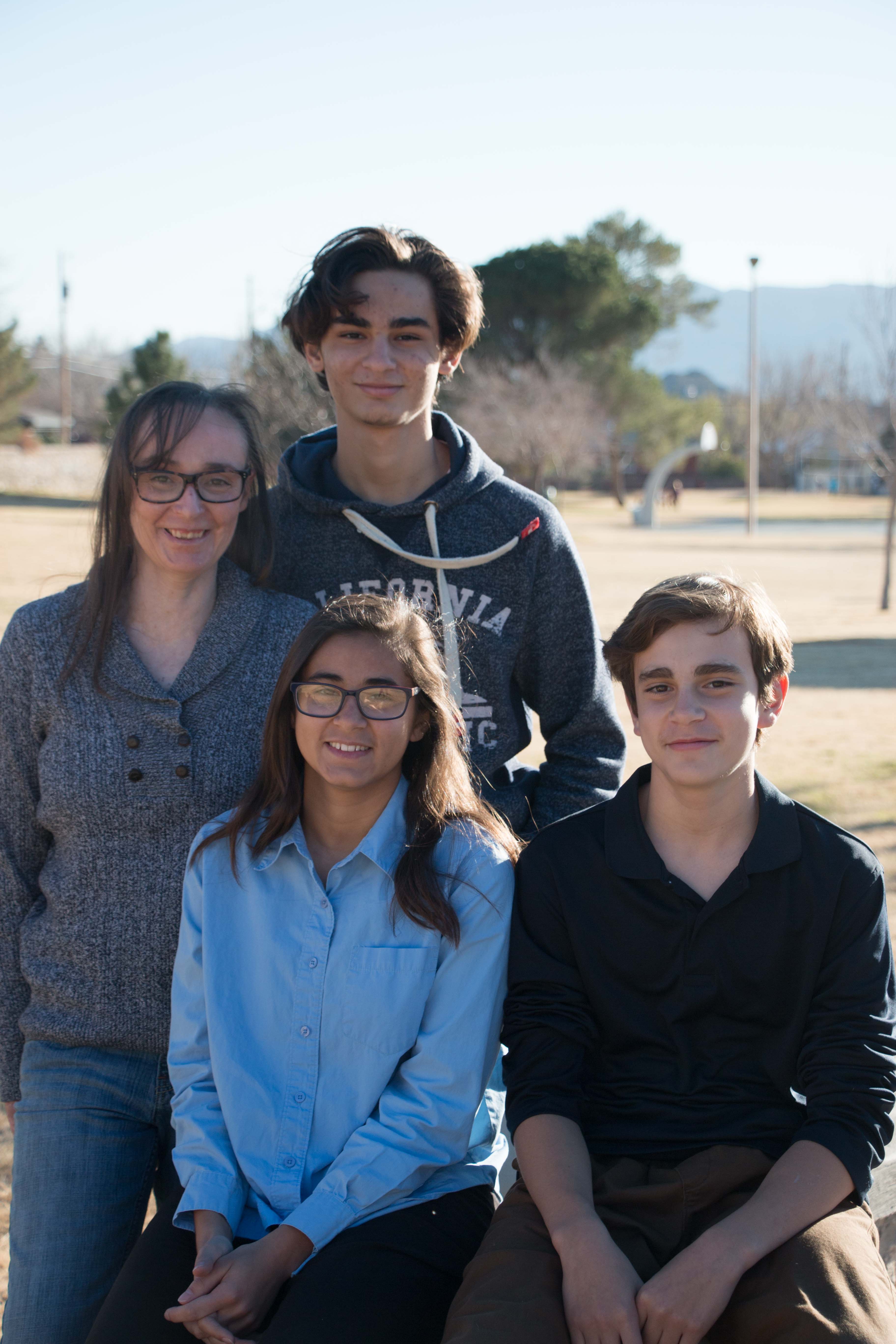 RDEB community member and EB-101 Phase 1/2 participant Lara Hernandez and her family