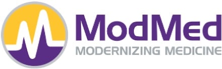 typographic logo for Modernizing Medicine