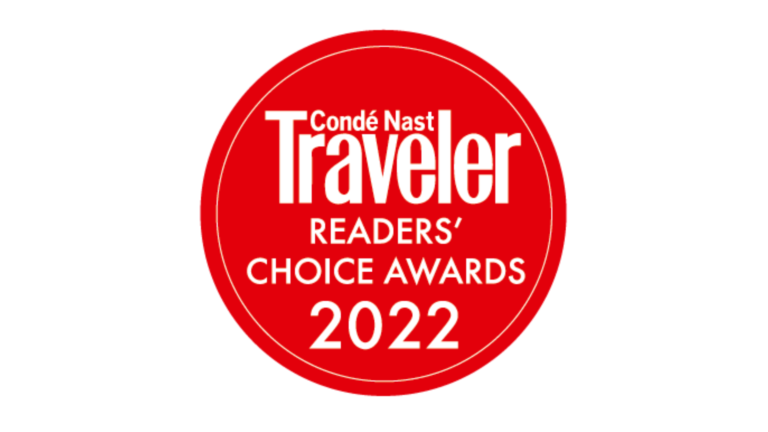 Logo for the Conde Nast Traveler Readers Choice Awards 2022