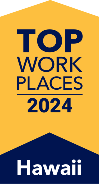 Logo for Top Work Places 2024 Hawaii