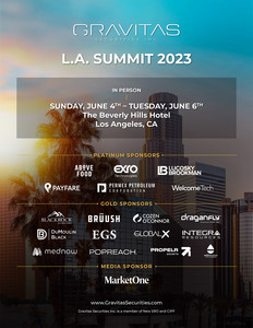 Lucosky Brookman LLP Co-Sponsors Gravitas Securities LA Summit 2023