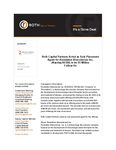 Roth Capital Partners Acted as Sole Placement Agent for Revelation Biosciences Inc. (Nasdaq:REVB) in its $5 Million Follow-On