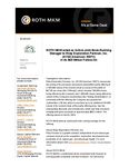 ROTH MKM acted as Active Joint Book-Running Manager to Riley Exploration Permian, Inc. (NYSE American: REPX) in its $65 Million Follow-On
