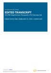 Q4 2018 Adaptimmune Earnings Conference Call Transcript