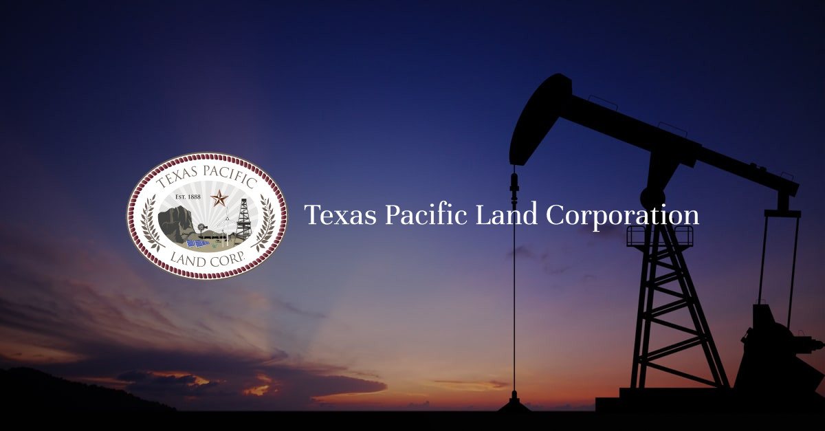 Texas Pacific Land Trust image from its website