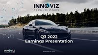 Q3 2022 Earnings Call Presentation