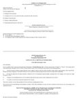 Notice of Annual Meeting of Stockholders<br>December 6, 2023