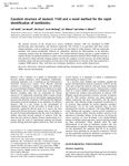 Covalent structure of mutacin 1140 and a novel method for the rapid identification of lantibiotics