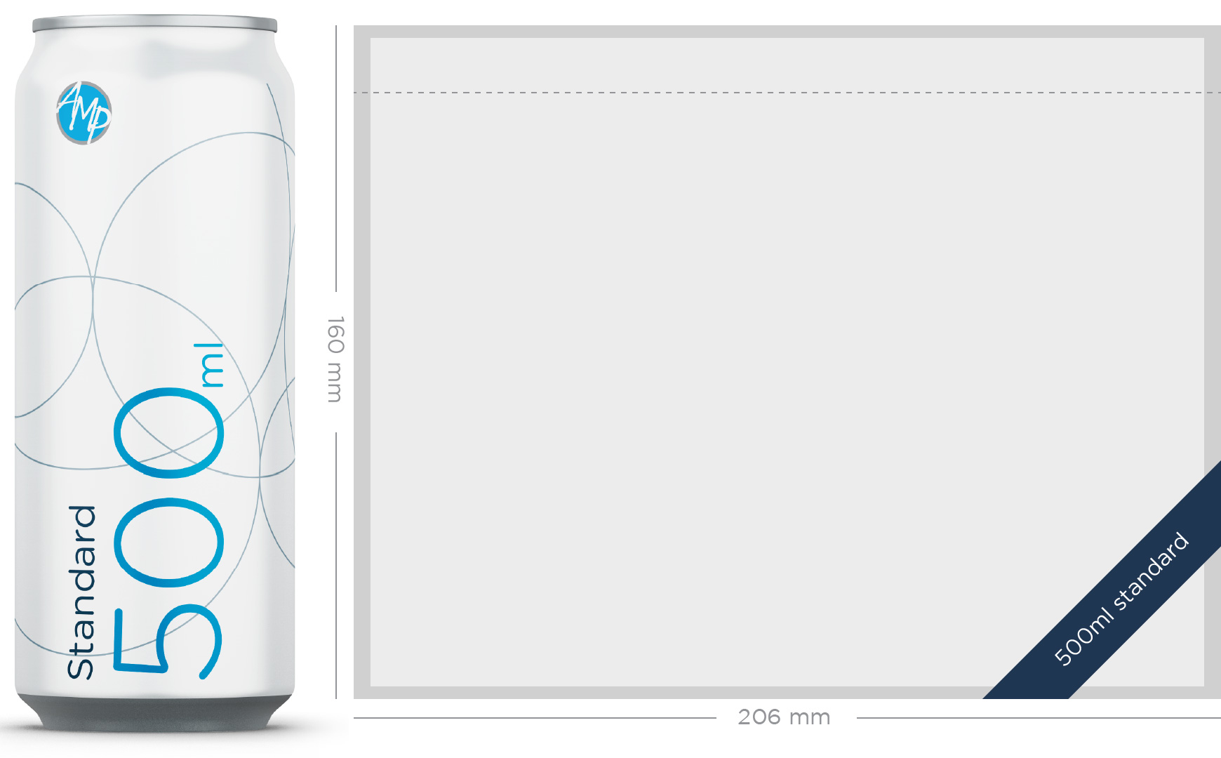 Standard – 500ml – aluminium