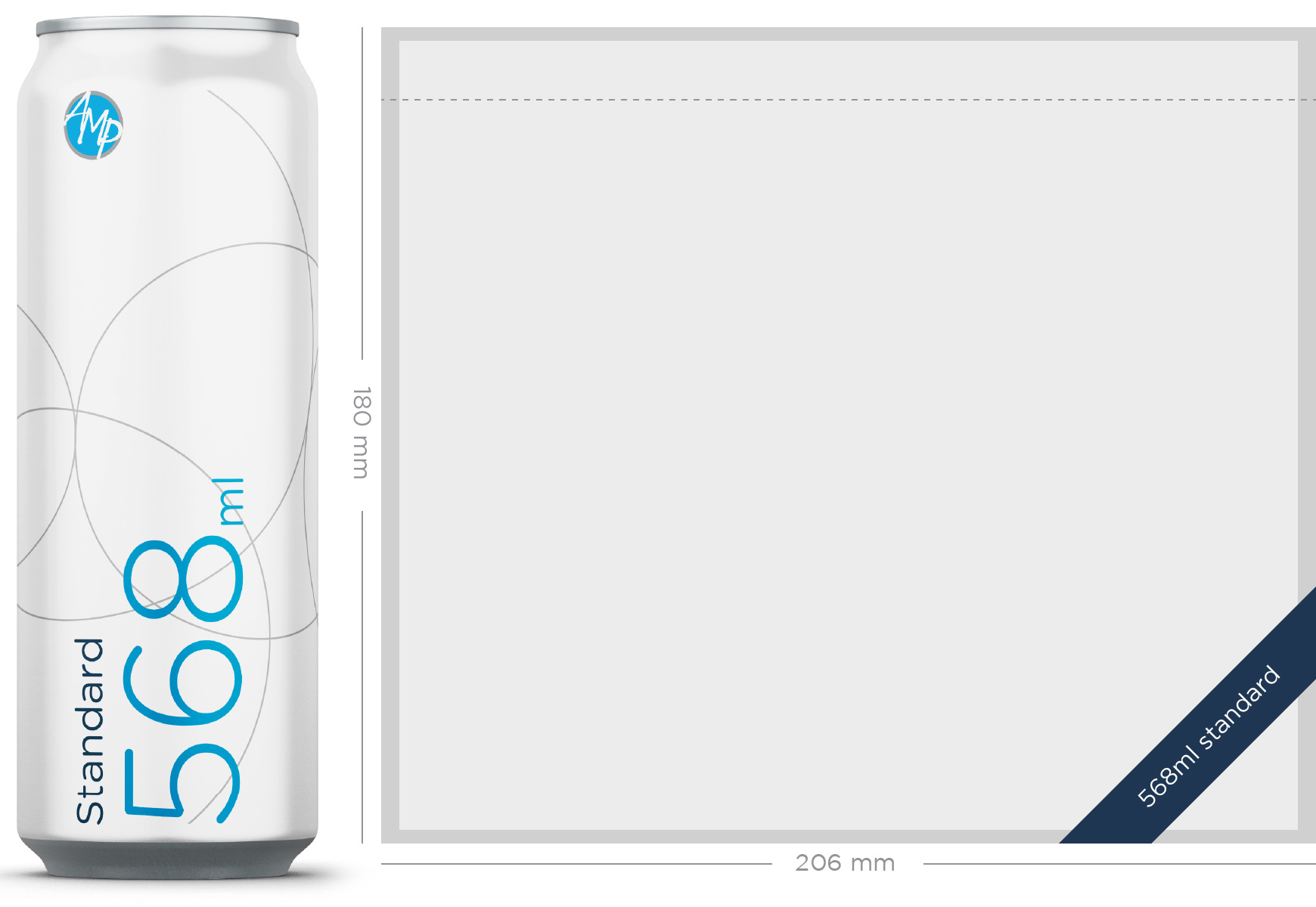 Standard – 568ml – aluminium