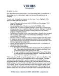 Shareholder Letter November 2021