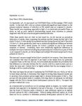 Shareholder Letter September 2022