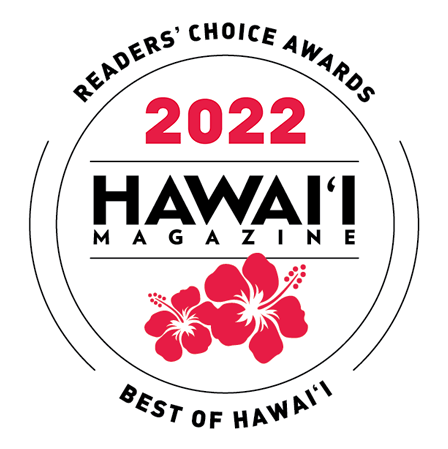 Logo for the Readers Choice Awards 2022 Hawai'i magazine