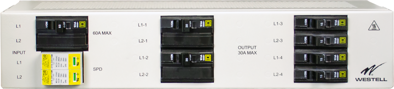 A90-ACP60B Front AC Load Panel