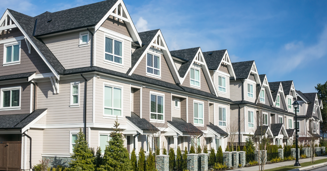 a row of houses