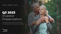 The Joint Q3 2023 Investor Presentation