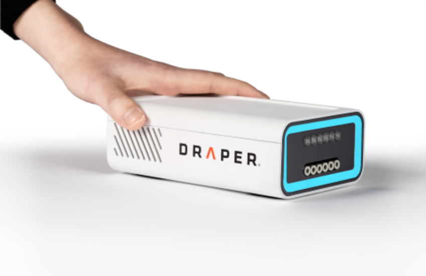 Image of Draper's PREDICT96 MPS device.