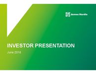 Investor Roadshow Presentation - June 2018