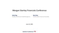 Morgan Stanley US Financials, Payments & CRE Conference Presentation
