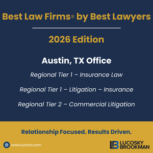 Lucosky Brookman LLP Earns Top Rankings in Best Law Firms® 2026 for Insurance and Commercial Litigation