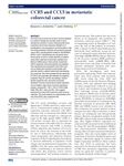 CCR5 and CCL5 in metastatic colorectal cancer
