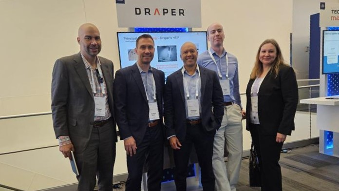 Photo of Draper employees at Intel Connect in April 2025.