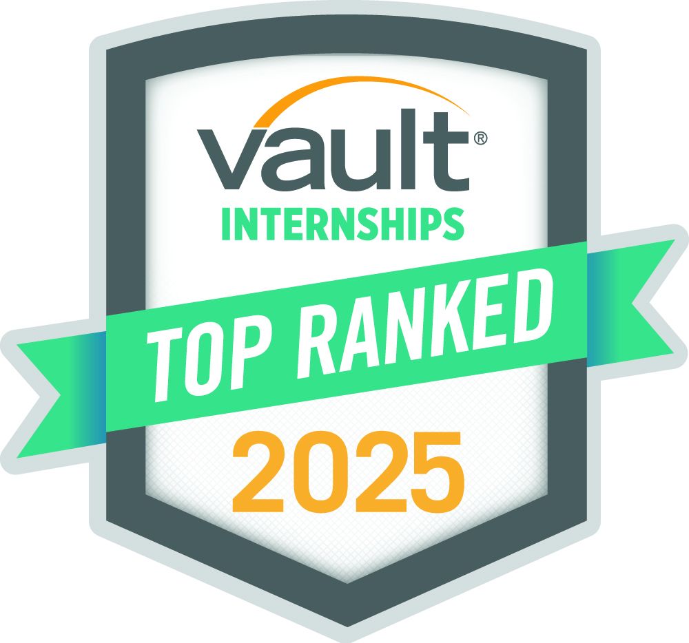 Vault Internships Top Ranked 2025