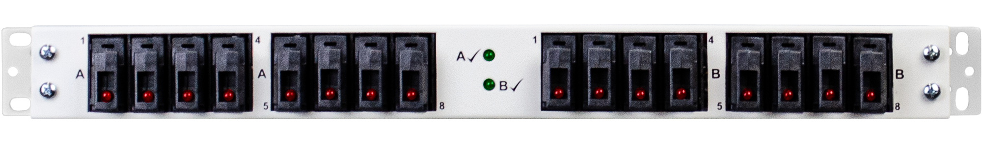 High Density TPA Protection Panel Screw Terminal Output Front