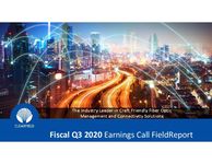 Fiscal Q3 2020 Earnings Call FieldReport