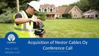Acquisition of Nestor Cables Oy