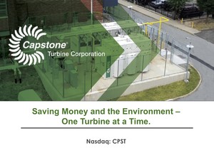 Capstone Turbine Corporation Investor Presentation
