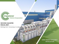 Q2 FY2021 Capstone Turbine Corporation Earnings Presentation