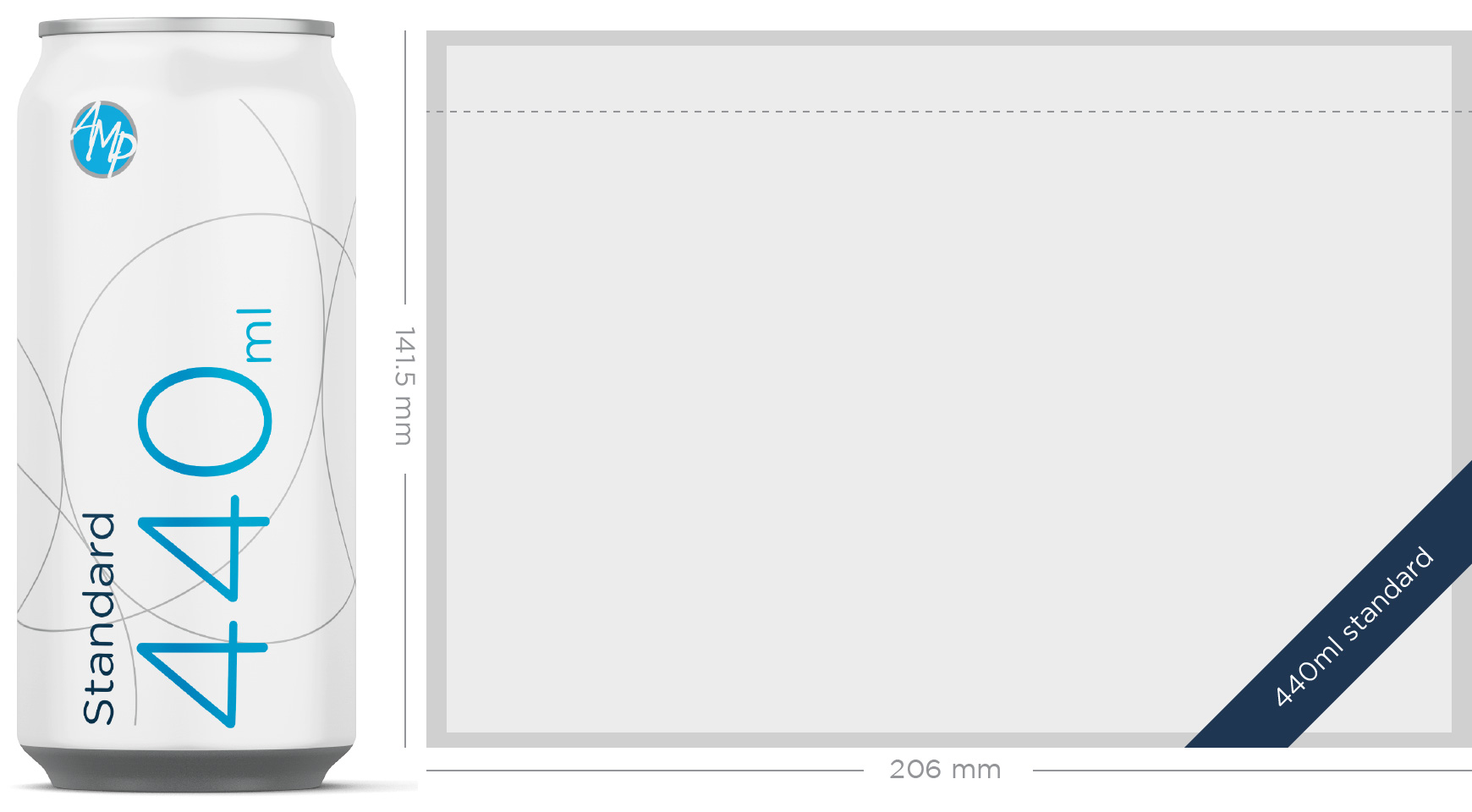 Standard – 440ml – aluminium
