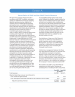 Exhibit A - Reconciliation of GAAP and Non-GAAP Financial Measures